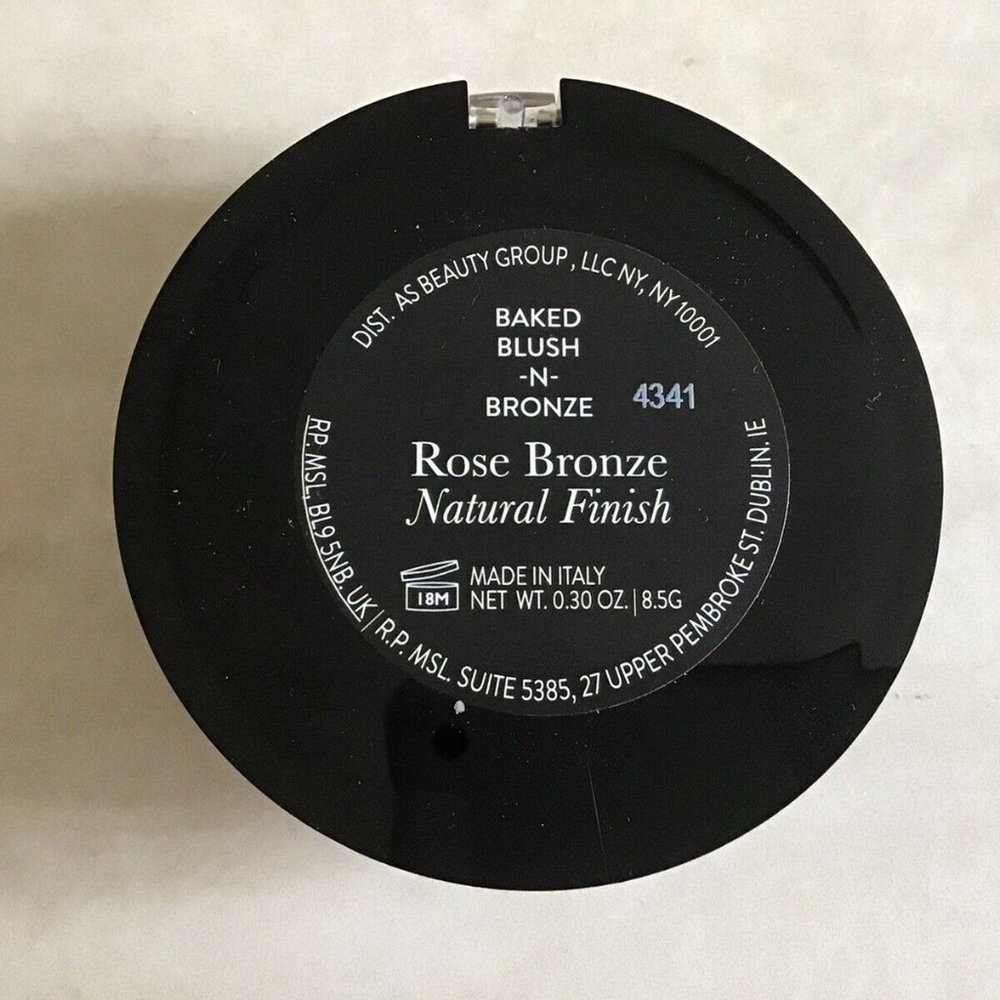 Laura Geller Baked Blush N Bronze Marbleized 2-in-1 Natural Finish ROSE BRONZE - Picture 5 of 5